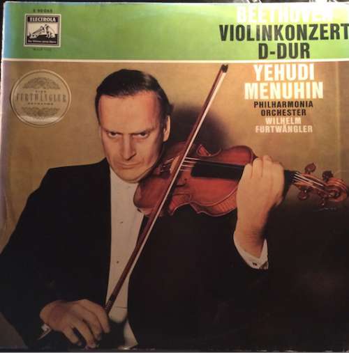 Cover Beethoven*, Yehudi Menuhin, Philharmonia Orchestra, Wilhelm Furtwängler - Violinkonzert D-dur Op. 61 (LP, Bre) Schallplatten Ankauf