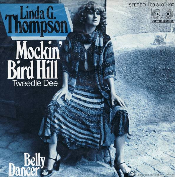 Cover Linda G. Thompson - Mockin' Bird Hill (Tweedle Dee) (7, Single) Schallplatten Ankauf