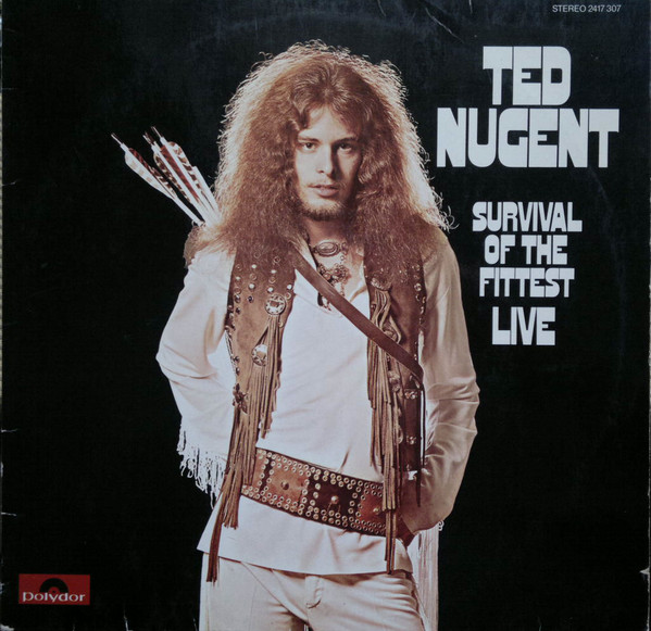 Cover Ted Nugent - Survival Of The Fittest - Live (LP, Album, RE) Schallplatten Ankauf