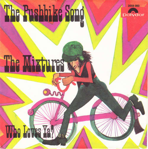 Cover The Mixtures - The Pushbike Song (7, Single) Schallplatten Ankauf