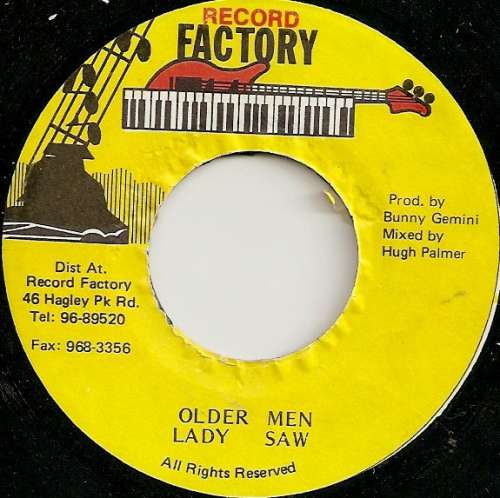 Cover Lady Saw - Older Men (7) Schallplatten Ankauf