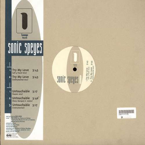 Cover Sonic Speyes - Try My Love / Untouchable (12) Schallplatten Ankauf