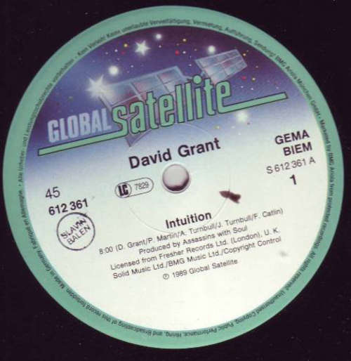 Cover David Grant - Intuition (12, Maxi) Schallplatten Ankauf