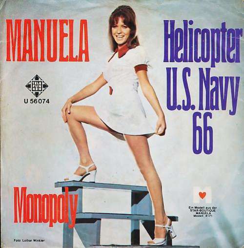 Cover Manuela (5) - Helicopter U.S. Navy 66  (7, Single) Schallplatten Ankauf