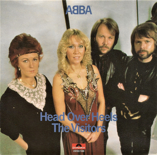 Cover ABBA - Head Over Heels / The Visitors (7, Single) Schallplatten Ankauf