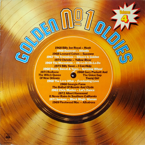 Cover Various - Golden No. 1 Oldies Volume 4 (LP, Comp, Club) Schallplatten Ankauf