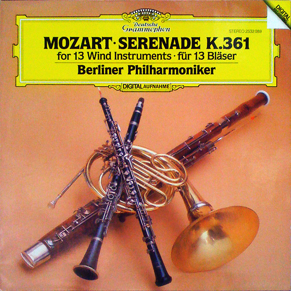 Cover Mozart* / Berliner Philharmoniker - Serenade K. 361 For 13 Wind Instruments (LP) Schallplatten Ankauf