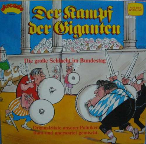 Bild Unknown Artist - Der Kampf Der Giganten (Die Große Schlacht Im Bundestag) (LP) Schallplatten Ankauf