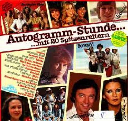 Cover Various - Autogramm-Stunde Mit 20 Spitzenreitern (LP, Comp) Schallplatten Ankauf