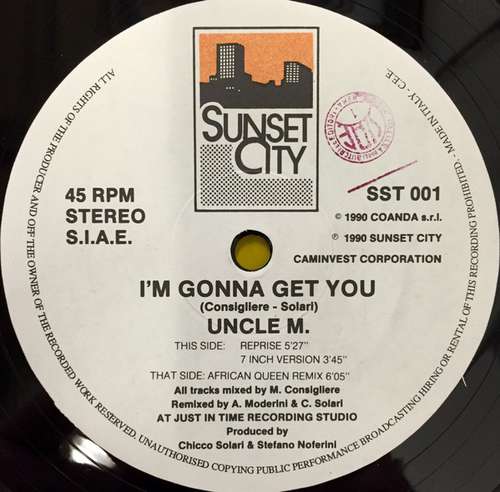 Cover Uncle M* - I'm Gonna Get You (2x12, Gat) Schallplatten Ankauf