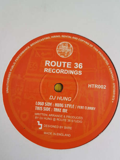 Cover DJ Hung - Hung Style / Take Me (12) Schallplatten Ankauf