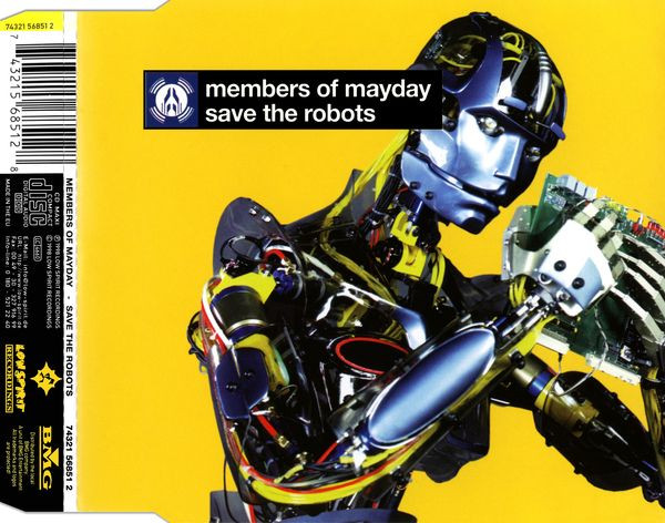 Cover Members Of Mayday - Save The Robots (CD, Maxi) Schallplatten Ankauf