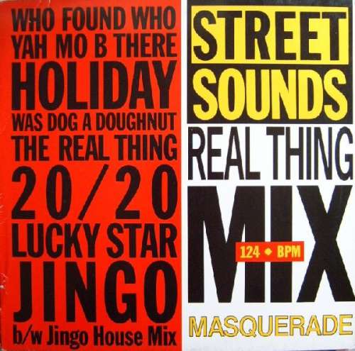 Cover Masquerade - Streetsounds Real Thing Mix (12) Schallplatten Ankauf
