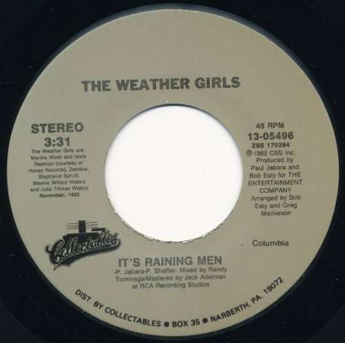 Cover Weather Girls, The - It's Raining Men (7, Single, RE) Schallplatten Ankauf
