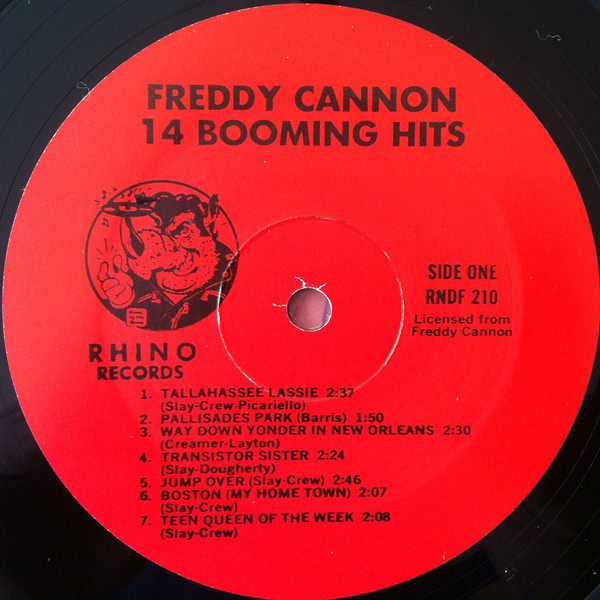 Cover Freddy Cannon - 14 Booming Hits (LP, Comp) Schallplatten Ankauf