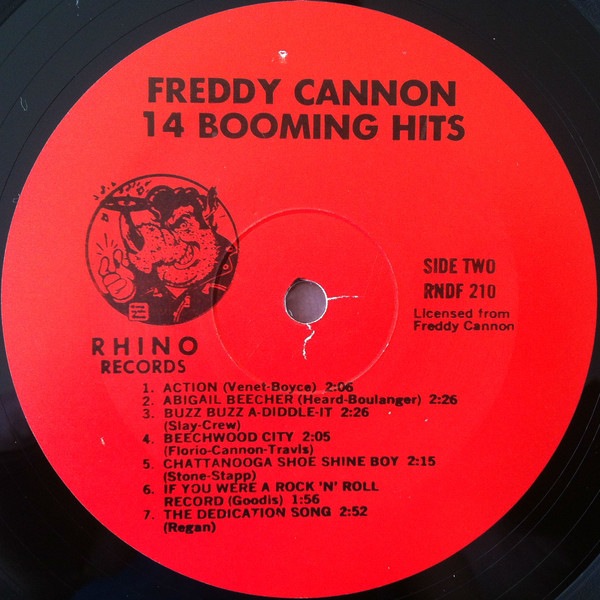 Cover Freddy Cannon - 14 Booming Hits (LP, Comp) Schallplatten Ankauf