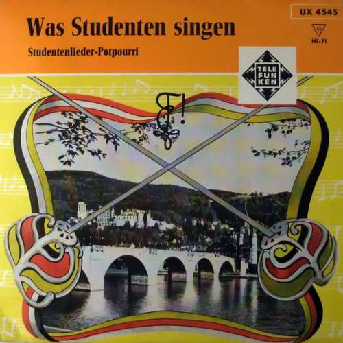 Cover Willy Langel - Karl Golgowsky und Studentenchor Mit Großem Begleitorchester* - Was Studenten Singen (7, EP) Schallplatten Ankauf