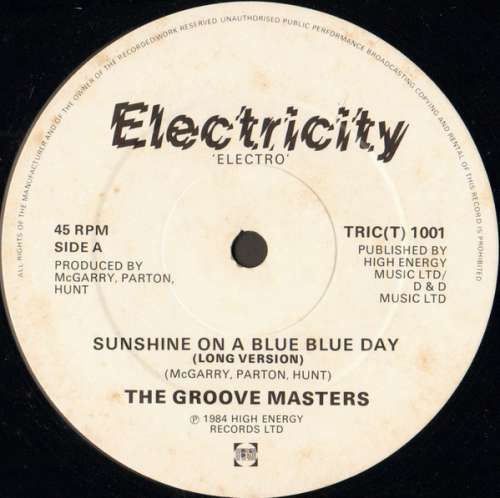 Bild The Groove Masters (2) - Sunshine On A Blue Day (12) Schallplatten Ankauf