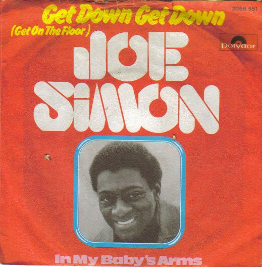 Cover Joe Simon - Get Down, Get Down (Get On The Floor) (7, Single) Schallplatten Ankauf