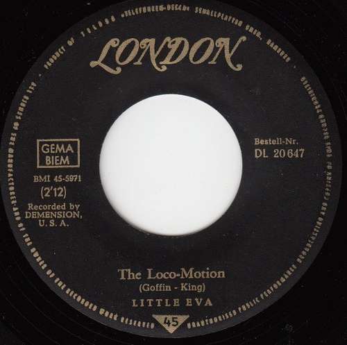 Cover Little Eva - The Loco-Motion (7, Single) Schallplatten Ankauf