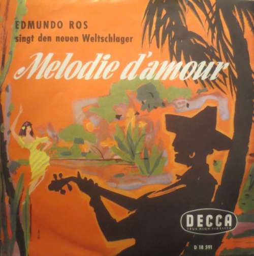 Cover Edmundo Ros - Melodie D'amour (7, Single, Mono) Schallplatten Ankauf