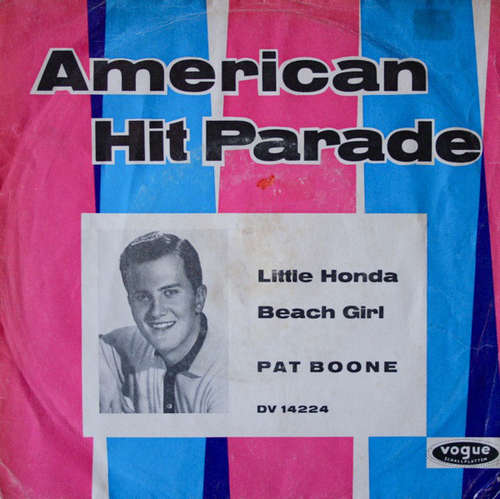 Cover Pat Boone - Little Honda (7, Single) Schallplatten Ankauf