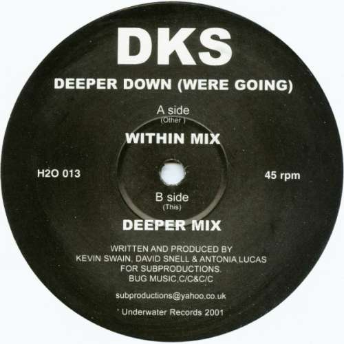 Cover DKS - Deeper Down (Were Going) (12) Schallplatten Ankauf