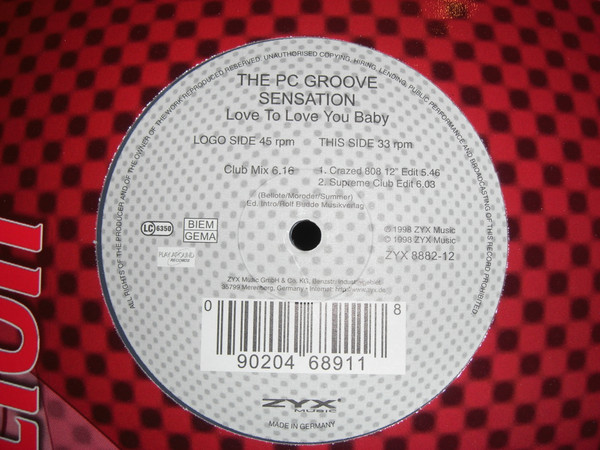 Bild The PC Groove Sensation* - Love To Love You Baby (12) Schallplatten Ankauf