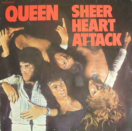 Cover Queen - Sheer Heart Attack (LP, Album, RE) Schallplatten Ankauf