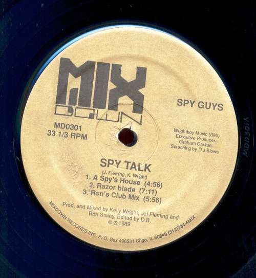 Cover Spy Guys - Spy Talk (12, Gol) Schallplatten Ankauf