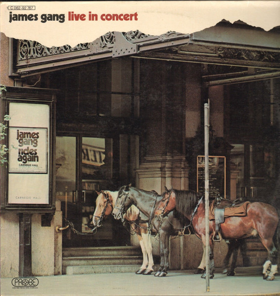 Bild James Gang - Live In Concert (LP, Album) Schallplatten Ankauf