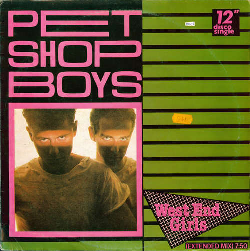 Cover Pet Shop Boys - West End Girls (Extended Mix) (12, Maxi, Fir) Schallplatten Ankauf
