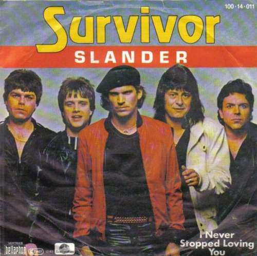 Cover Survivor - Slander (7, Single) Schallplatten Ankauf