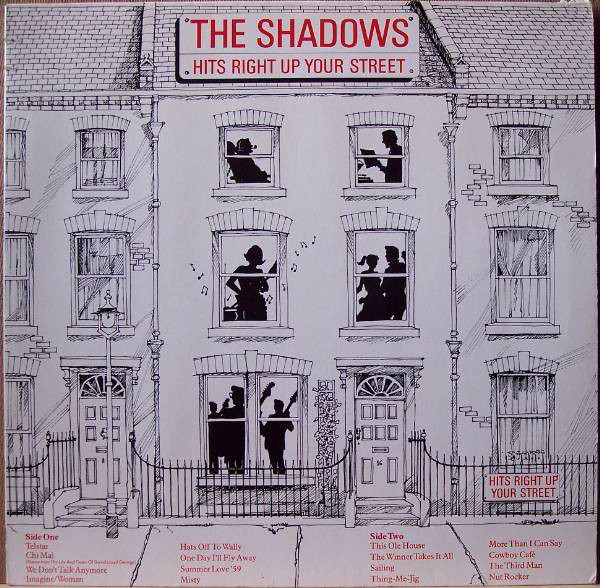 Cover The Shadows - Hits Right Up Your Street (LP, Album) Schallplatten Ankauf