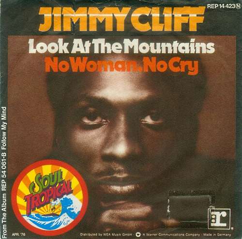 Cover Jimmy Cliff - Look At The Mountains / No Woman, No Cry (7, Single) Schallplatten Ankauf