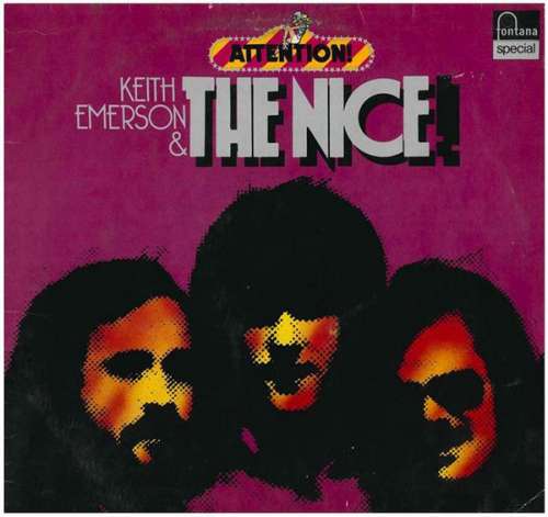 Cover Keith Emerson & The Nice - Attention! Keith Emerson & The Nice (LP, Comp, RE) Schallplatten Ankauf