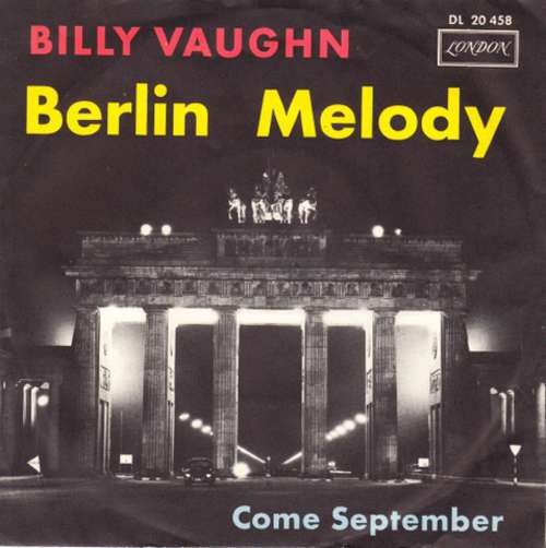 Cover Billy Vaughn And His Orchestra - Berlin Melody (7, Single) Schallplatten Ankauf
