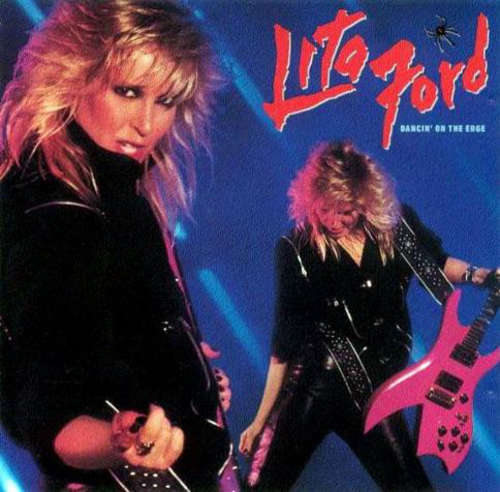 Cover Lita Ford - Dancin' On The Edge (LP, Album) Schallplatten Ankauf