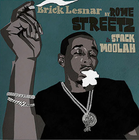 Cover Rome Streetz, Stack Moolah - Brick Lesnar (12, Single, Ltd, Bla) Schallplatten Ankauf