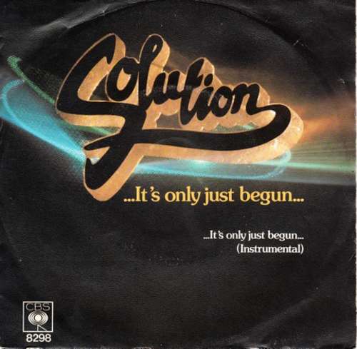 Cover Solution (4) - ...It's Only Just Begun... (7, Single) Schallplatten Ankauf