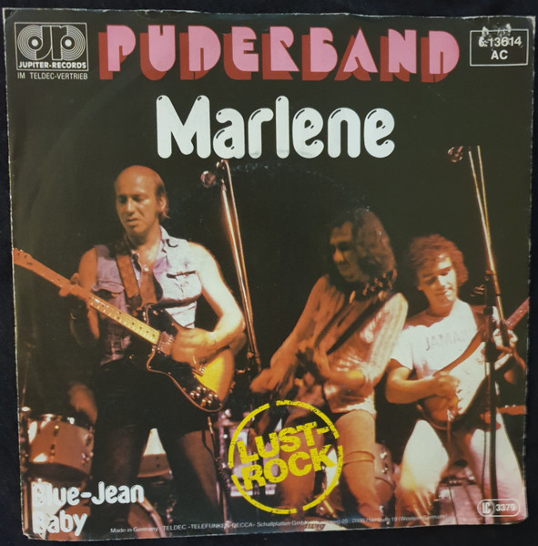 Cover Puderband - Marlene (7, Promo) Schallplatten Ankauf