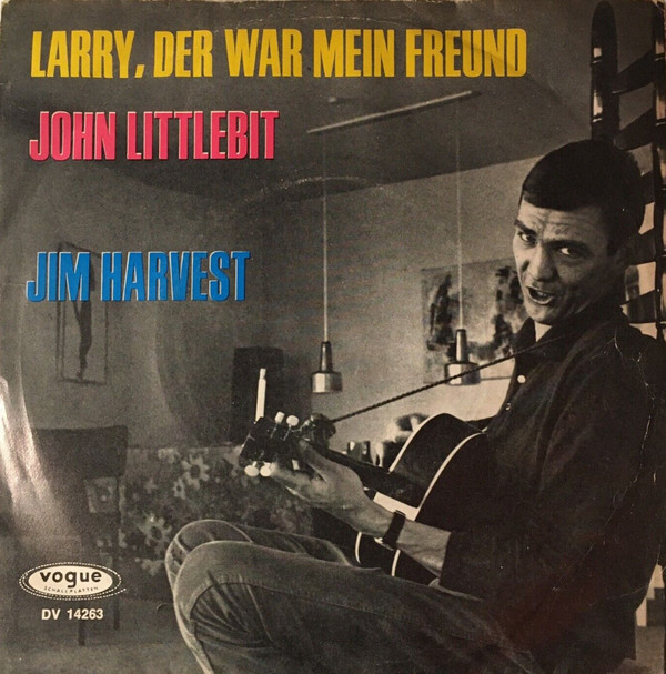 Cover Jim Lord Harvest - Larry, Der War Mein Freund (7, Single) Schallplatten Ankauf