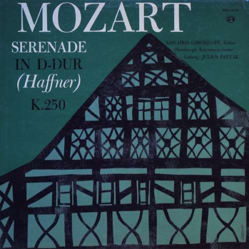 Cover Mozart* - Serenade In D-Dur (Haffner) K.250 (LP) Schallplatten Ankauf