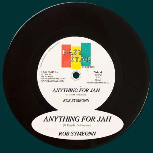 Cover Rob Symeonn - Anything For Jah (7) Schallplatten Ankauf
