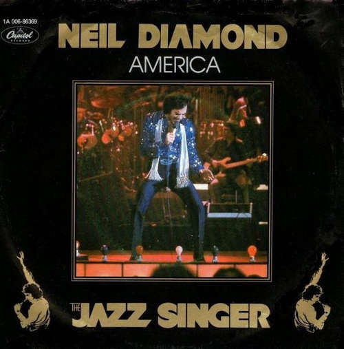 Cover Neil Diamond - America (7, Single) Schallplatten Ankauf