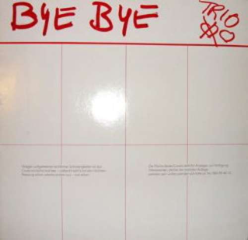 Bild Trio - Bye Bye (LP, Album, 2nd) Schallplatten Ankauf