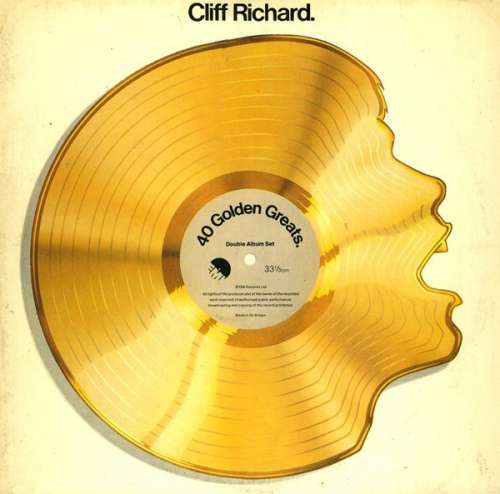 Cover Cliff Richard - 40 Golden Greats (2xLP, Comp, Gat) Schallplatten Ankauf