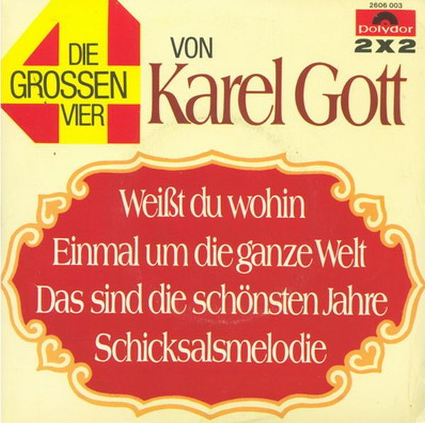 Bild Karel Gott - Die Grossen Vier Von Karel Gott (2x7, Single) Schallplatten Ankauf