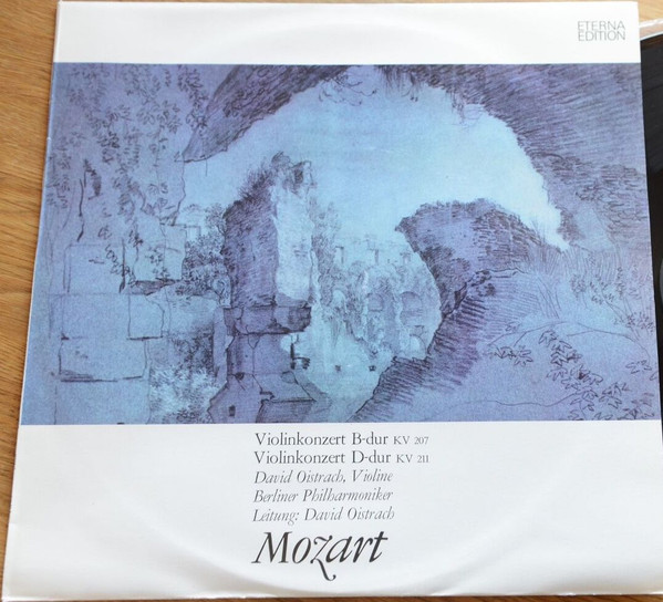 Bild Mozart* - David Oistrach, Berliner Philharmoniker - Violinkonzert B-dur KV 207 / Violinkonzert D-dur KV 211 (LP, RP) Schallplatten Ankauf