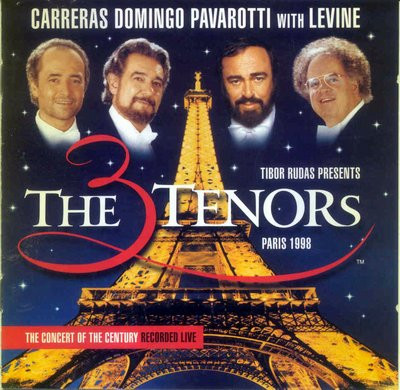 Cover Carreras*, Domingo*, Pavarotti* With Levine* - The Three Tenors In Paris (CD, Album) Schallplatten Ankauf